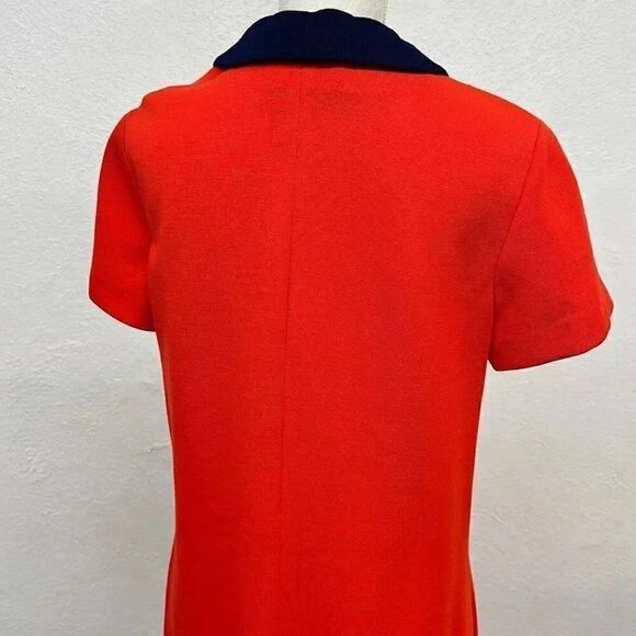 Vintage Mod R&K Knits Colorblock Dress - Picture 3 of 9